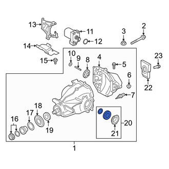 Toyota OE - Differential Seal