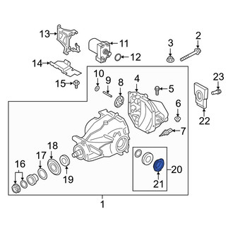Toyota OE - Differential Seal