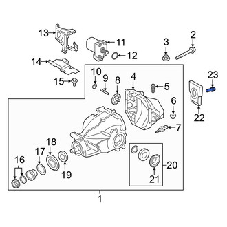 Toyota OE - Differential Mount Bolt