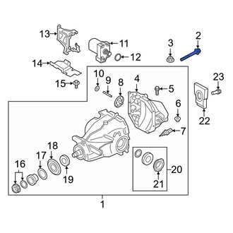 Toyota OE - Rear Forward Differential Housing Bolt