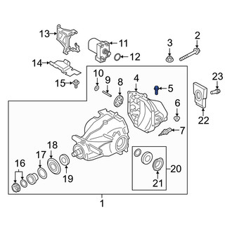 Toyota OE - Differential Cover Bolt