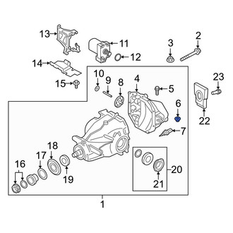 Toyota OE - Differential Drain Plug
