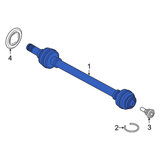 Toyota OE - Rear Left CV Axle Assembly