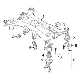 Toyota OE - Suspension Crossmember Bolt