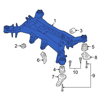 Toyota OE - Rear Suspension Subframe Crossmember