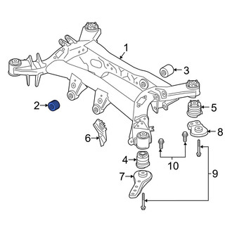 Toyota OE - Front Inner Differential Housing Insulator