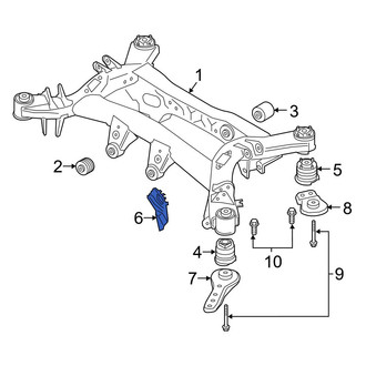 Toyota OE - Rear Left Stone Guard