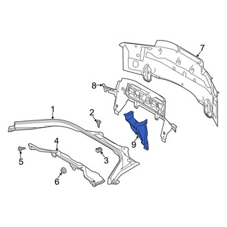 Toyota OE - Rear Right Tail Light Pocket