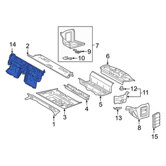Toyota OE - Partition Panel
