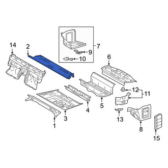 Toyota OE - Rear Upper Package Tray