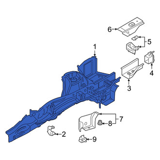 Toyota OE - Rear Left Frame Side Member Assembly
