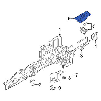 Toyota OE - Rear Left Frame Side Member