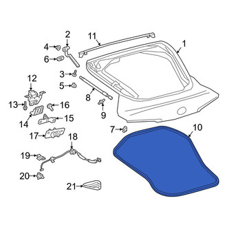 Toyota OE - Rear Hatch Seal