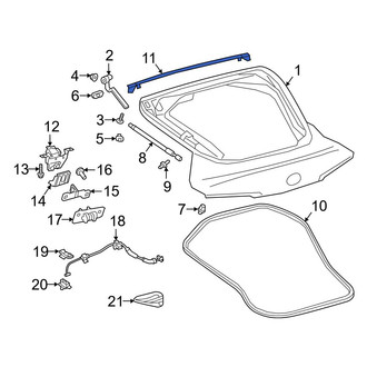 Toyota OE - Rear Upper Hatch Seal