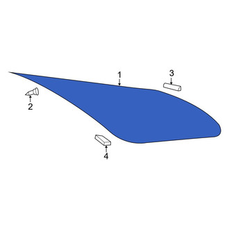 Toyota OE - Rear Liftgate Glass