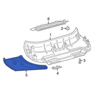 Toyota OE - Rear Left Liftgate Trim