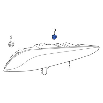Toyota OE - Tail Light Nut