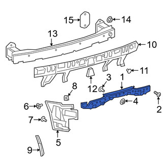 Toyota OE - Bumper Cover Reinforcement