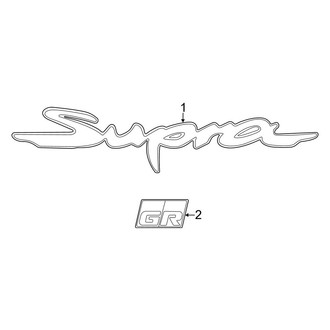 Toyota OE - Rear Bumper - Exterior Trim