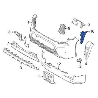 Toyota OE - Front Right Brake Air Duct