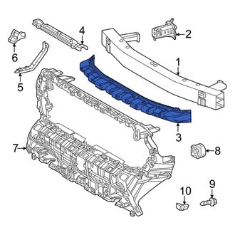 Toyota OE - Front Bumper Impact Absorber