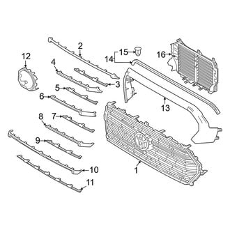 Toyota OE - Grille & Components