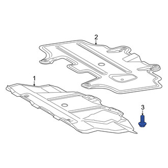 Toyota OE - Radiator Support Splash Shield Bolt