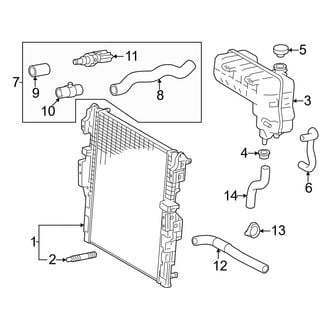 Toyota OE - Cooling - Radiator & Components
