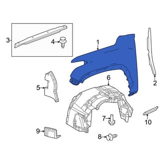 Toyota OE - Front Right Fender