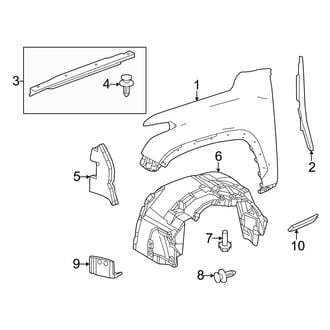 Toyota OE - Fender & Components
