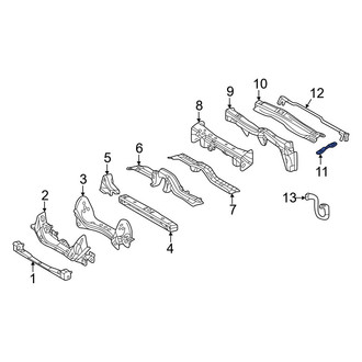 Toyota OE - Center Right Frame Crossmember Bracket