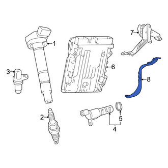 Toyota OE - Lower Engine Control Module (ECM) Bracket