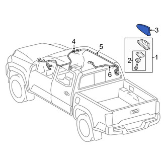 Toyota OE - Radio Antenna Cover