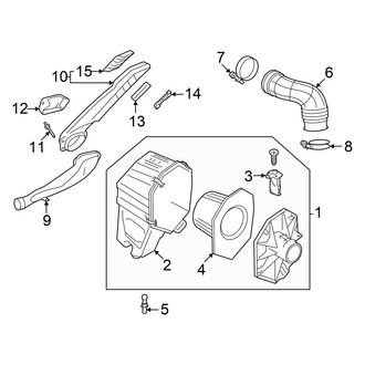 Toyota OE - Engine - Air Intake (With High Mount)