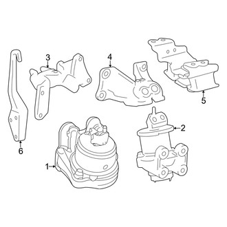 Toyota OE - Engine & Transmission Mounting