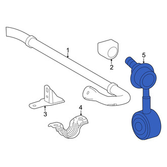 Toyota OE - Front Left Suspension Stabilizer Bar Link