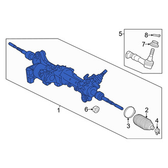 Toyota OE - Rack and Pinion Assembly