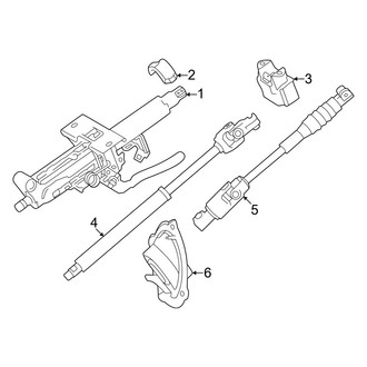 Toyota OE - Steering Column Assembly