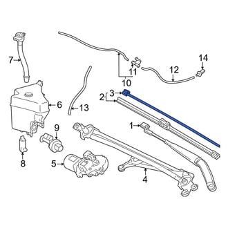Toyota OE - Left Wiper Blade Refill