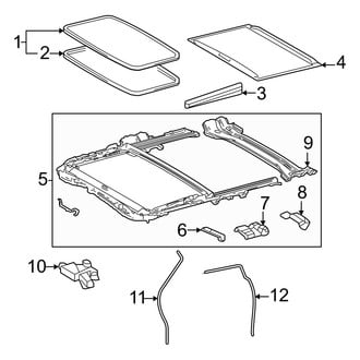 Toyota OE - Cab - Sunroof (Double Cab)