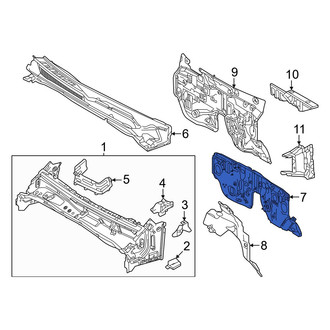 Toyota OE - Firewall