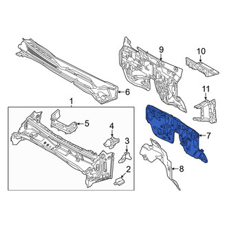 Toyota OE - Firewall