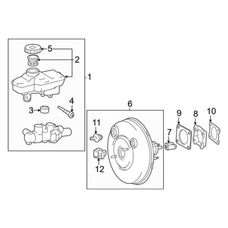 Toyota OE - Cab - Components on Dash Panel (Access Cab)