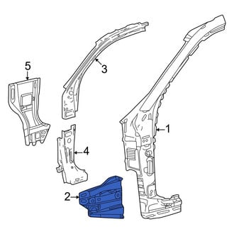 Toyota OE - Left Body A-Pillar Bracket