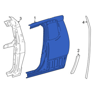 Toyota OE - Right Body C-Pillar