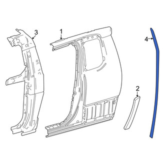 Toyota OE - Right Side Body Trim Protector