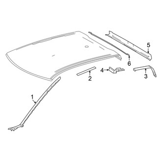 Toyota OE - Cab - Exterior Trim