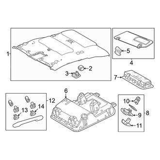 Toyota OE - Cab - Headliner (Access Cab)