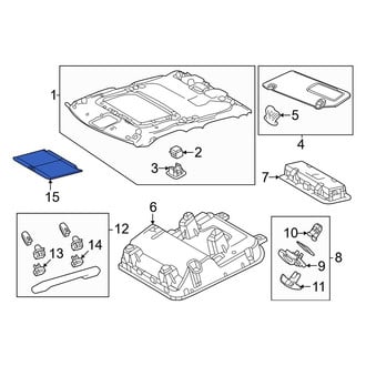 Toyota OE - Sunroof Cover