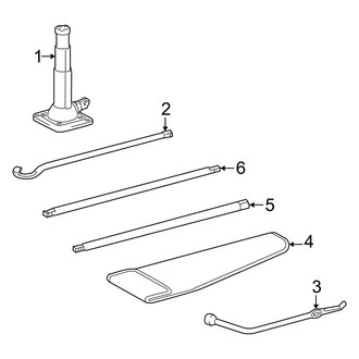 Toyota OE - Cab - Jack & Components (Access Cab)